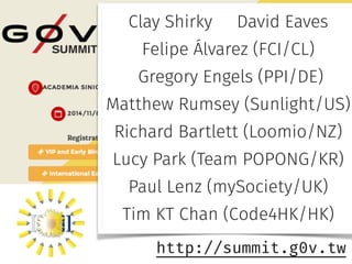 4/5 
#CivilConstitutionalConvention 
CC-By g0v.tw 
 