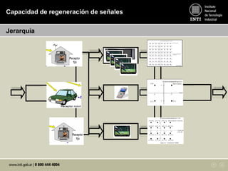 Jerarquía
Capacidad de regeneración de señales
 