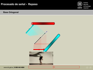 Procesado de señal - Repaso
Base Ortogonal
 