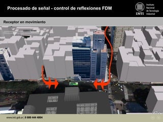 Procesado de señal - control de reflexiones FDM
Receptor en movimiento
 