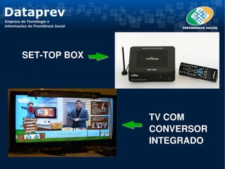 SET­TOP BOX




              TV COM 
              CONVERSOR 
              INTEGRADO 
 