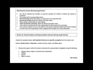 Exam task


• the question
 