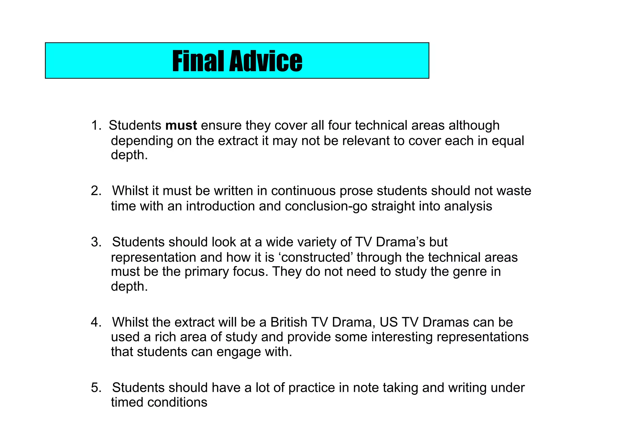 Approaches to TV Drama