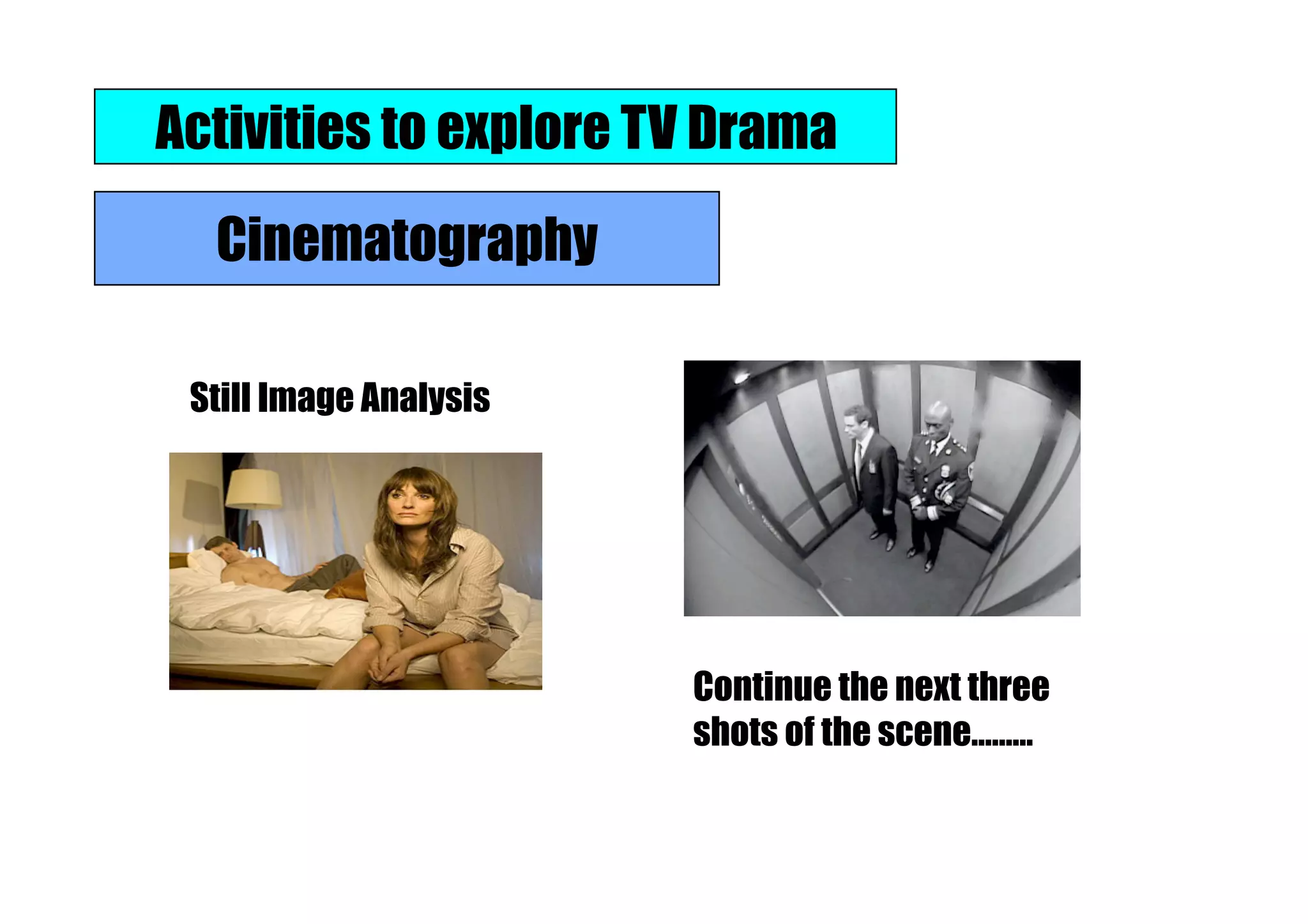 Approaches to TV Drama