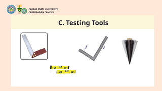 MAINTAINING TOOLS AND EQUIPMENT in CIVIL TECHNOLOGY | PPTX