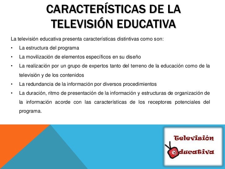 Televisión educativa y etapas de utlización