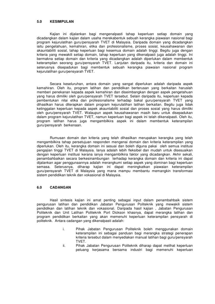 Tvet Di Msia