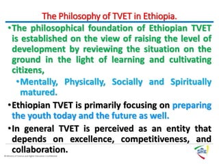 TVET Policy and Strategy on Core point ppt | PPT