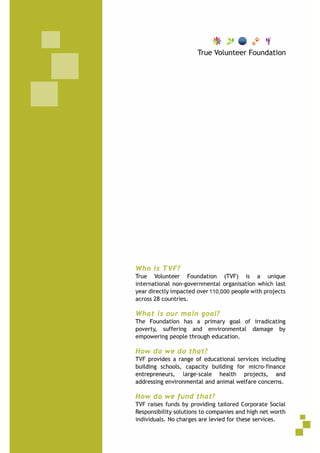 TVF 2011 Corporate Flyer