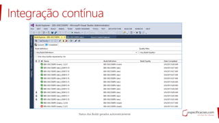 Integração contínua
 