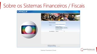 Sobre os Sistemas Financeiros / Fiscais
 