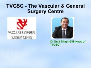 TVGSC - The Vascular & General
Surgery Centre

Dr Sujit Singh Gill (Head of
TVGSC)

 