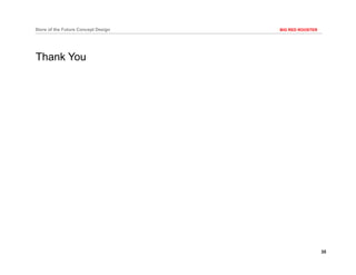 35
BIG RED ROOSTERStore of the Future Concept Design
Thank You
 
