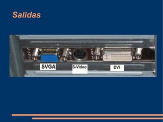Tarjetas Gráficas y Monitores