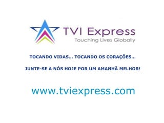 A TVI  Planeja a MecânicaA CiênciadaAlavancagemRemuneração de 72%(A MédiadaIndústria é de 40-50%) 72% de cadadólarganho é devolvidoparaosAssociadosNão precisa de estoques ou vendas!