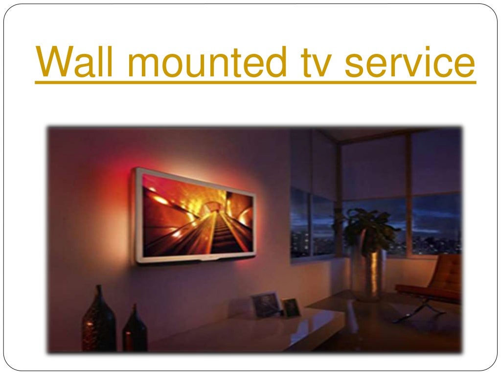 Tv installation service