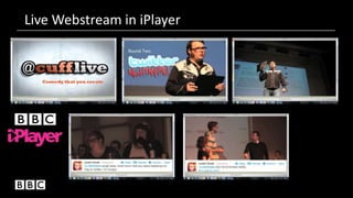 Live Webstream in iPlayer
 