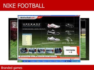 NIKE FOOTBALL Branded games 