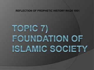 REFLECTION OF PROPHETIC HISTORY RKQS 1051
 