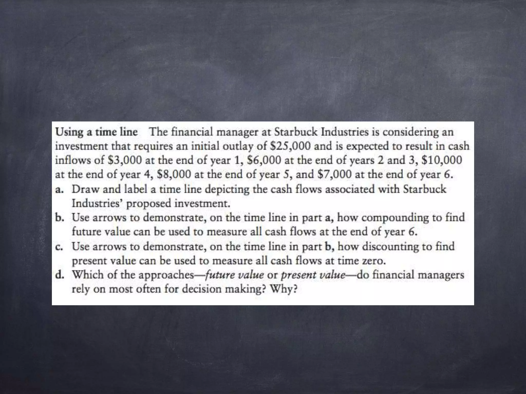 Time Value of Money Seatwork