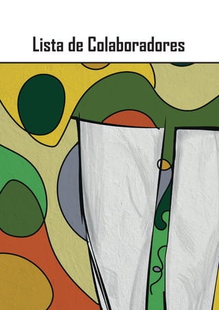 Lista de Colaboradores
 