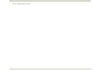 Prof. Dr. Jelena Kostić Tomović
21
 