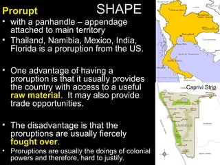 Prorupt Example Human Geography Political Geography Notes | PPT