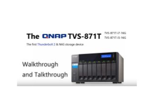 Tvs 871t The First Thunderbolt NAS