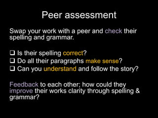 Film script - workshop | PPTX