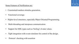 ASIC design verification | PPTX