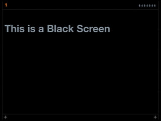 1

This is a Black Screen

 