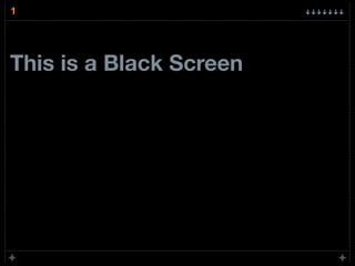 1

This is a Black Screen

 