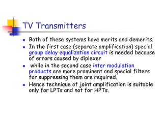 TV transmission principles | PDF