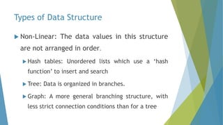 Data Structures unit I Introduction - data types | PPT