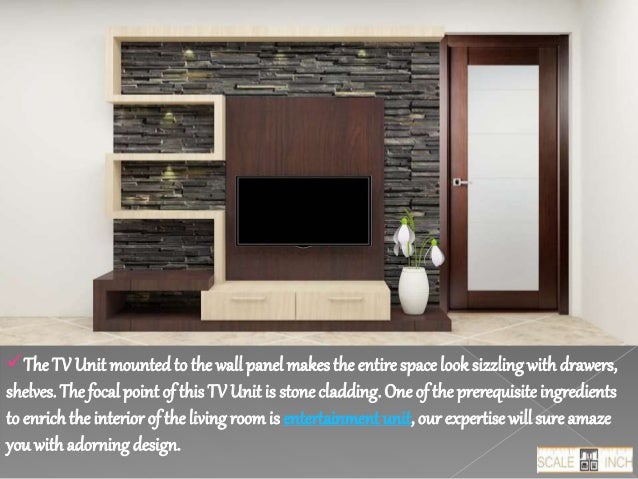 Interior design tv unit