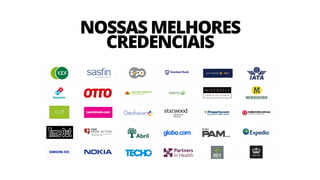 NOSSAS MELHORES CREDENCIAISNOSSAS MELHORES  
CREDENCIAIS
 