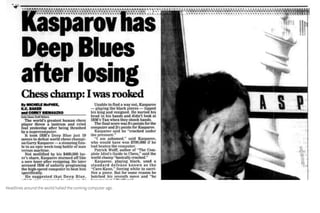 Headlines around the world hailed the coming computer age.
 