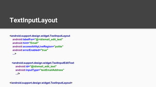 Developing accessible android applications | PPTX