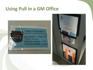 Using Pull in a GM Office
 