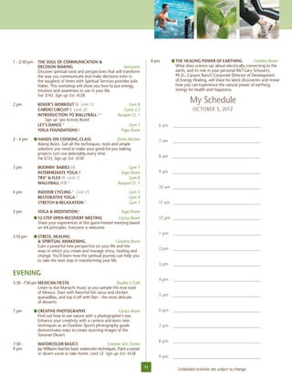 This Week at Canyon Ranch | PDF
