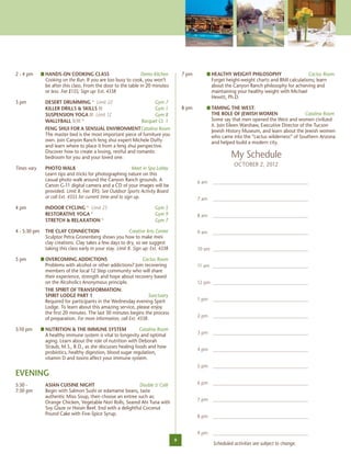 This Week at Canyon Ranch | PDF