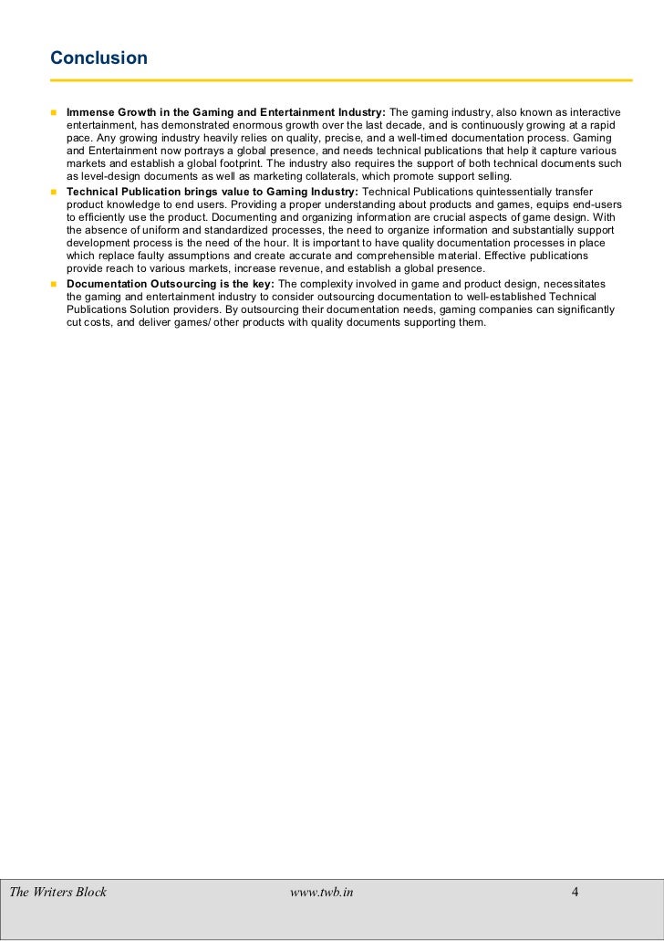 Entertainment writing example image