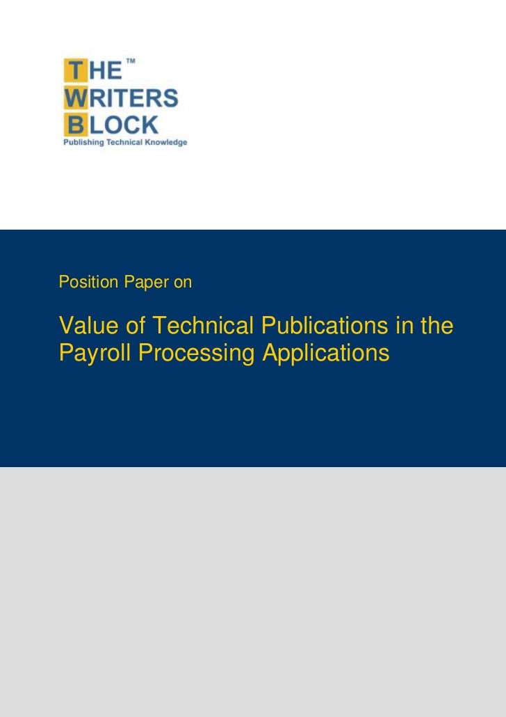 Payroll process essay