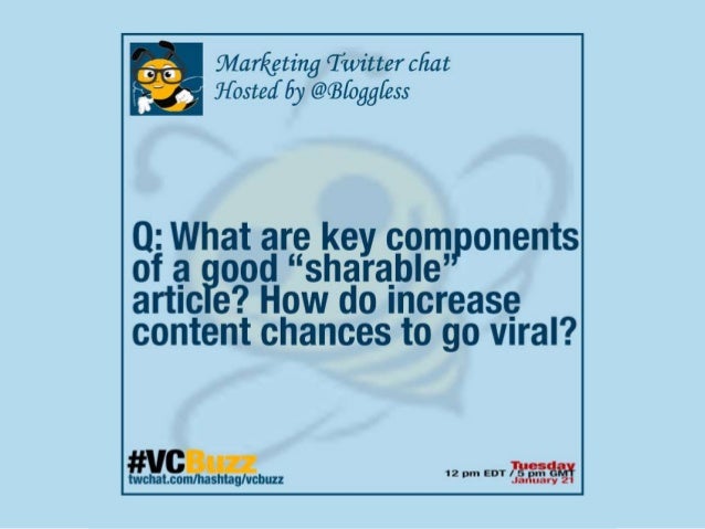 Content Marketing without Depending on Google #Tweetchat with Ivana Zuber @Bloggless Slide 9