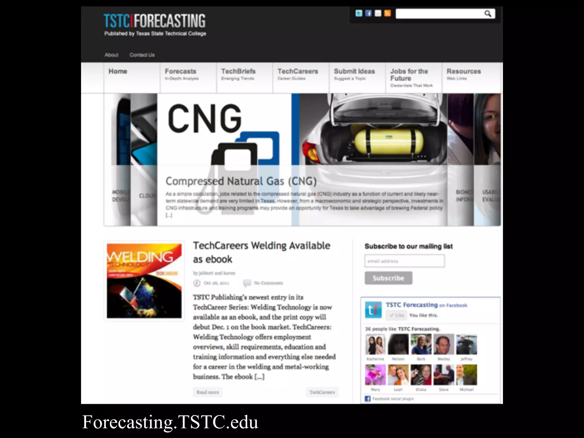 Forecasting.TSTC.eduu
 