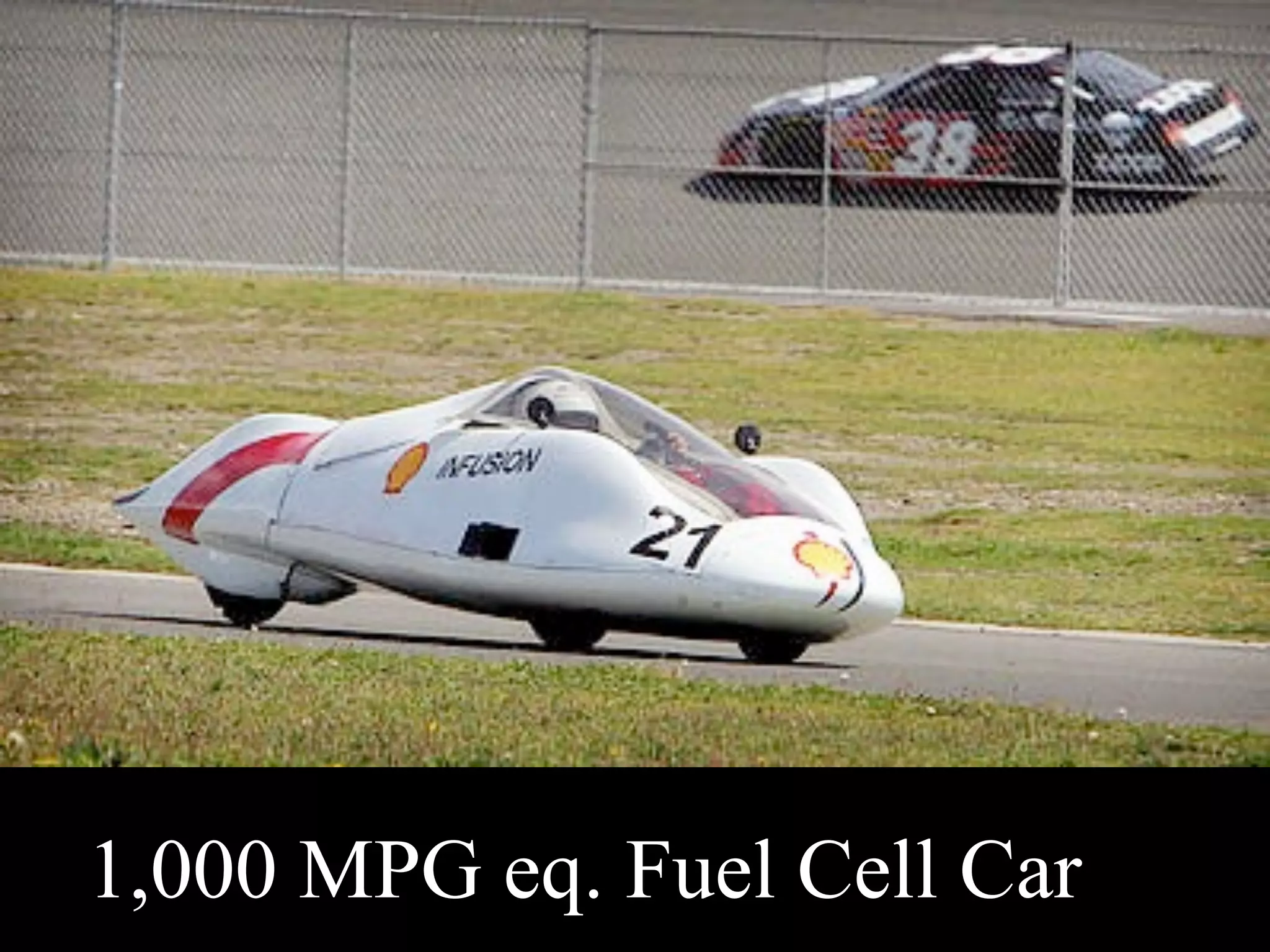 1,000 MPG eq. Fuel Cell Car
 