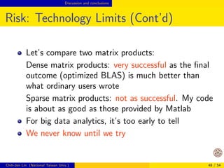 Opportunities Successful examples? 
Example: CTR Prediction 
De 