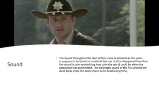 The walking dead television series conventions | PPTX