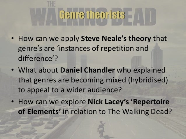 the walking dead genre