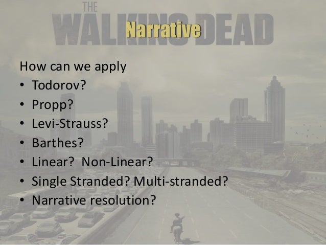 the walking dead genre